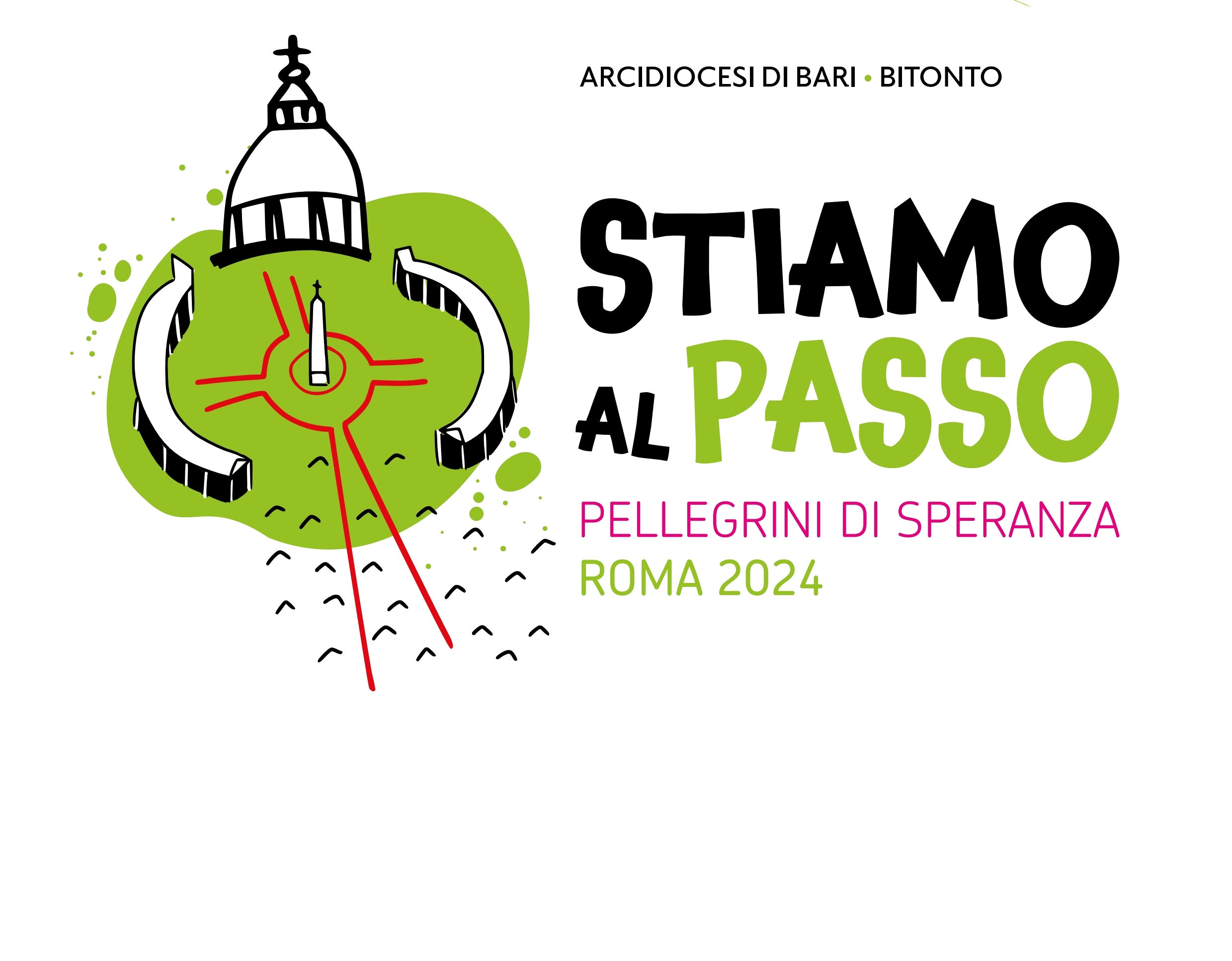 Stiamo al Passo. Pellegrini di Speranza Roma 2024 — Arcidiocesi Bari